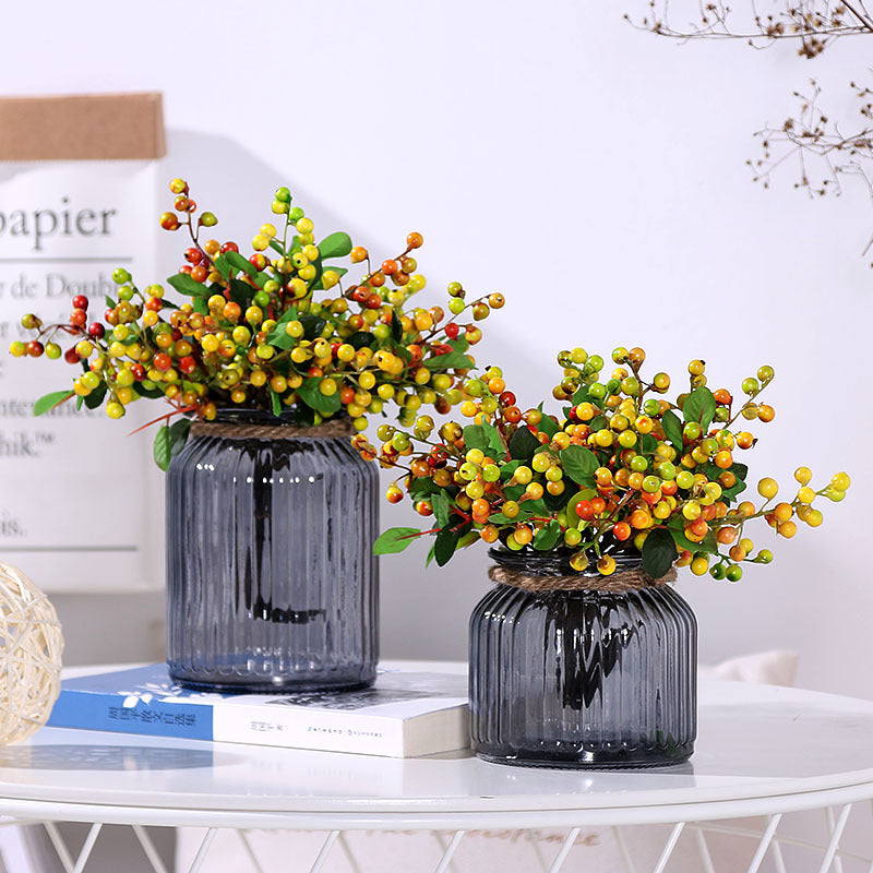 Künstliche Beeren, 23 cm, Plastik, Weihnachtsdeko, Hochzeitsdekoration, Inneneinrichtung