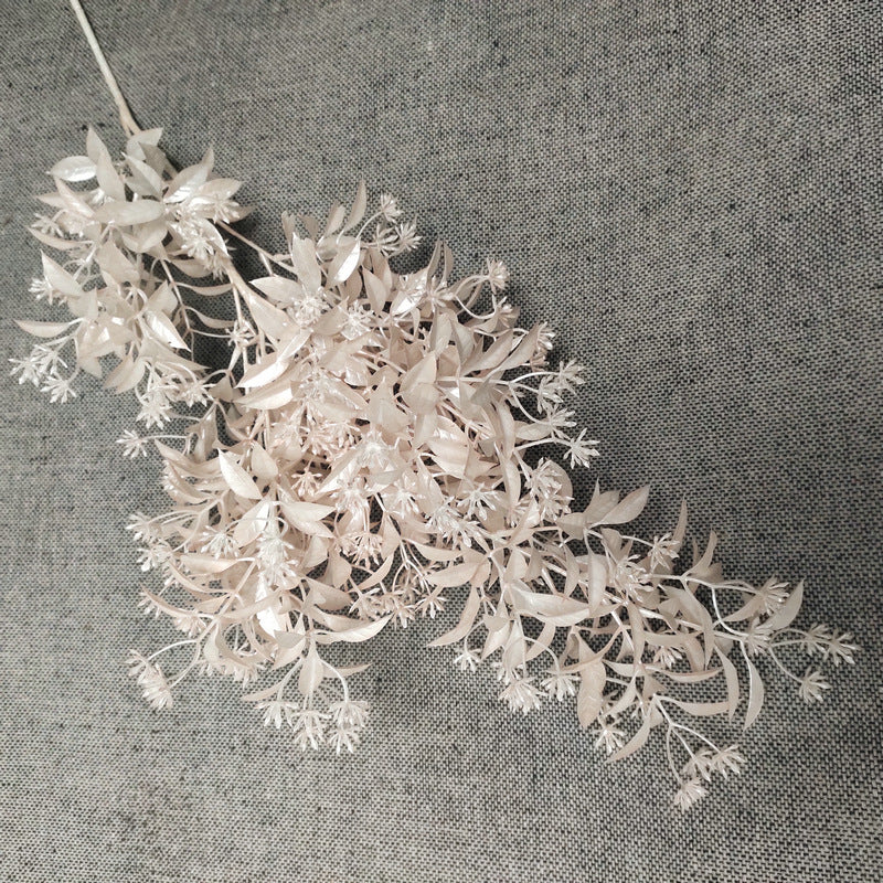 Kunststoff-Eibisch Einzelstiel, Simulation Nebelblume Wasserpflanze, Dekoration für Hochzeiten, Innenräume