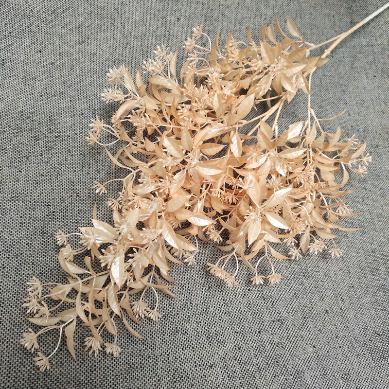 Kunststoff-Eibisch Einzelstiel, Simulation Nebelblume Wasserpflanze, Dekoration für Hochzeiten, Innenräume