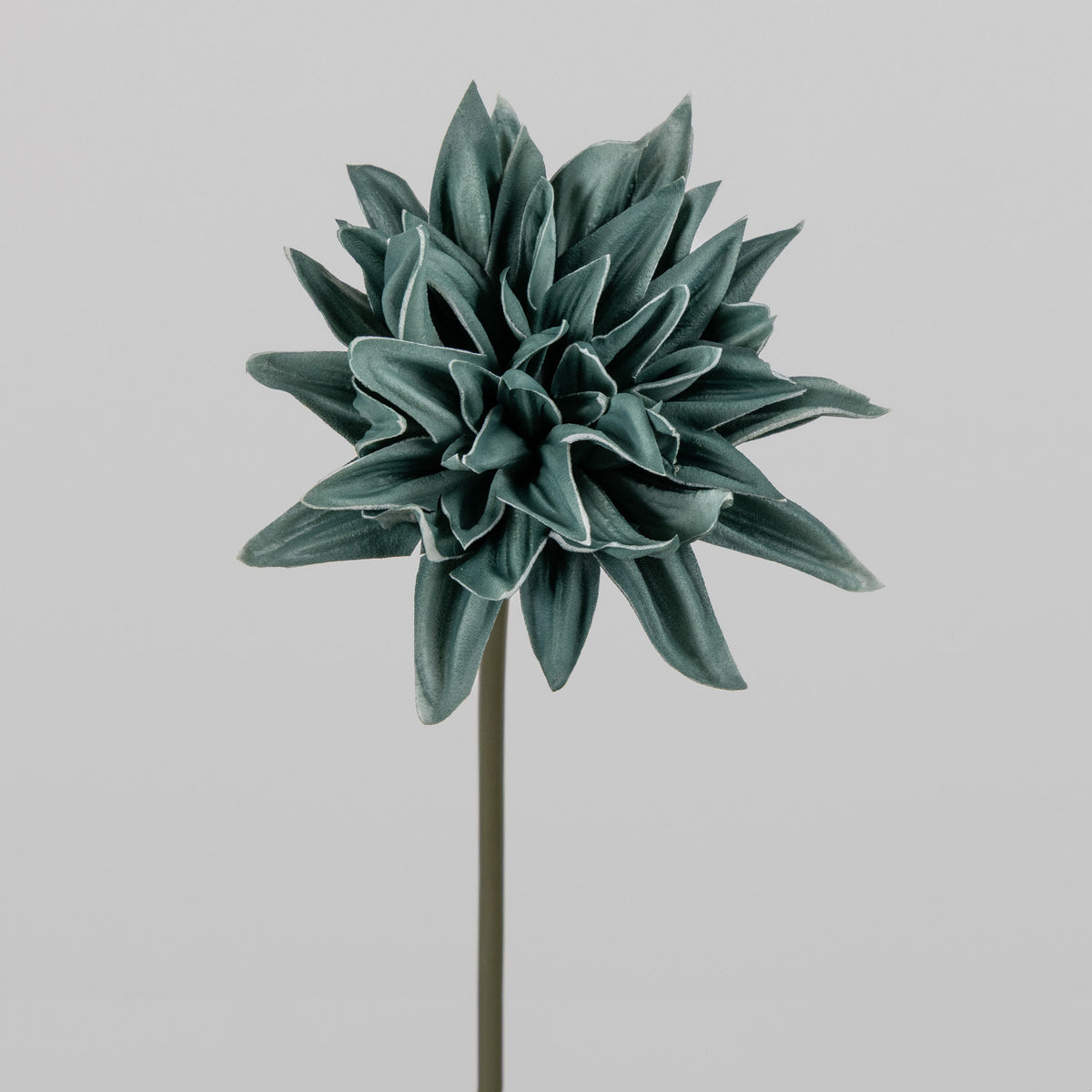 Künstliche Dahlie 37 cm, Hochwertige Stielblume in Vintage Herbstfarben, Täuschend Echte Kunstblume für Vase, Deko, Hochzeit & Gestecke