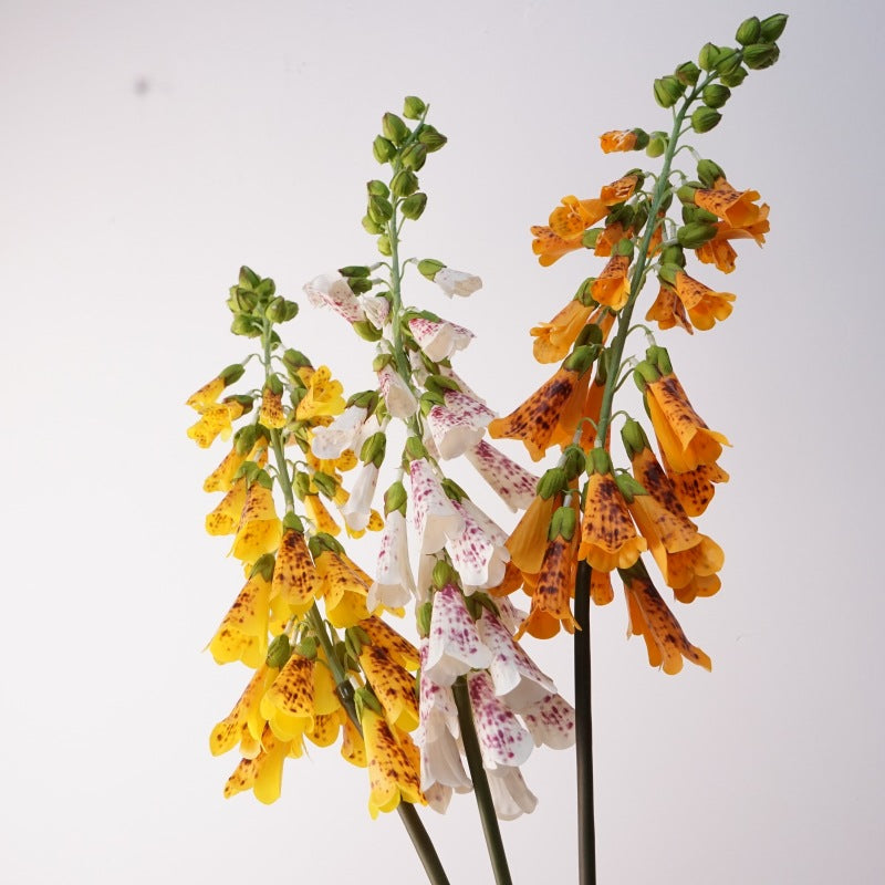 112cm Realistische Kunstblume Fingerhut, PVC Material, Perfekt für Vasen, Hochzeitsdekoration, Hausdeko, Cottagecore Stil