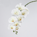 Phalaenopsis Orchidee künstlich 2er-Set, 102 cm langer Orchideenzweig mit 9 Blüten, Kunstblume für hohe Vasen, Hochzeit, Dekoration, extrem realistische Optik