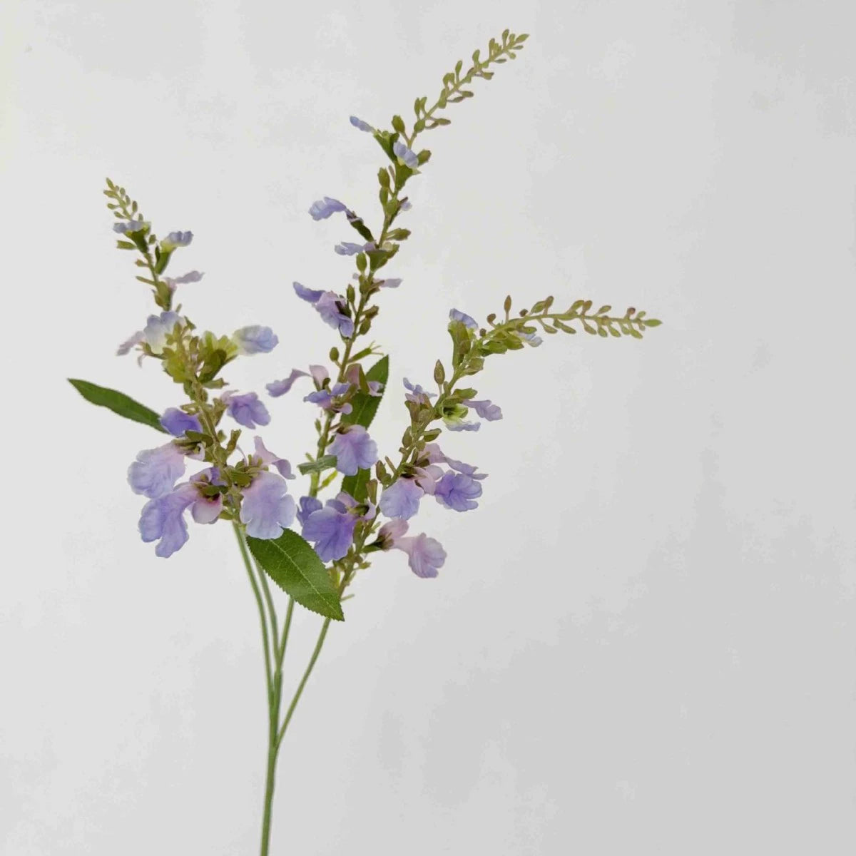 Künstlicher Ziersalbei 66 cm | Täuschend Echter Dekozweig | Kunstblume für Vase, Hochzeit & Gastronomie