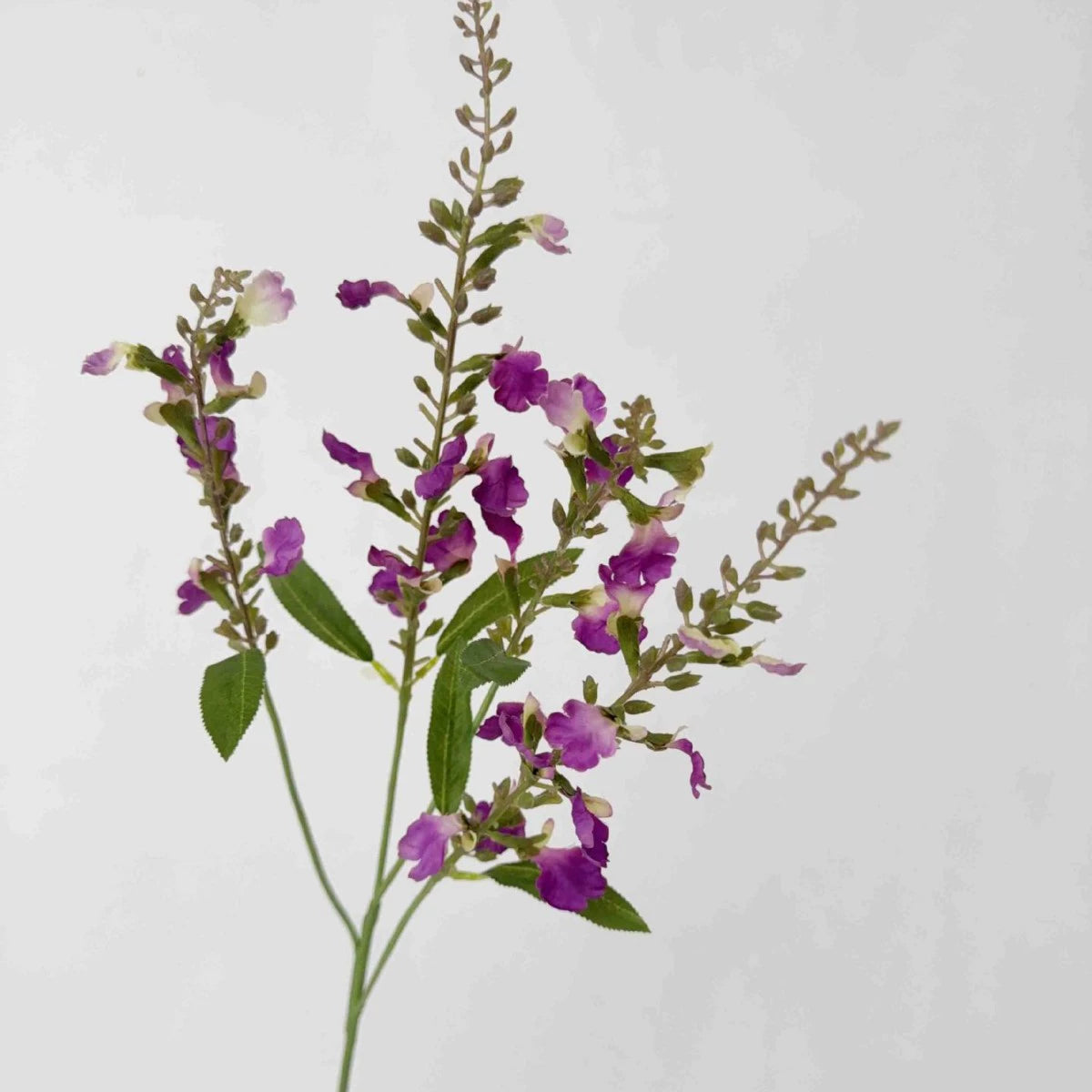 Künstlicher Ziersalbei 66 cm | Täuschend Echter Dekozweig | Kunstblume für Vase, Hochzeit & Gastronomie