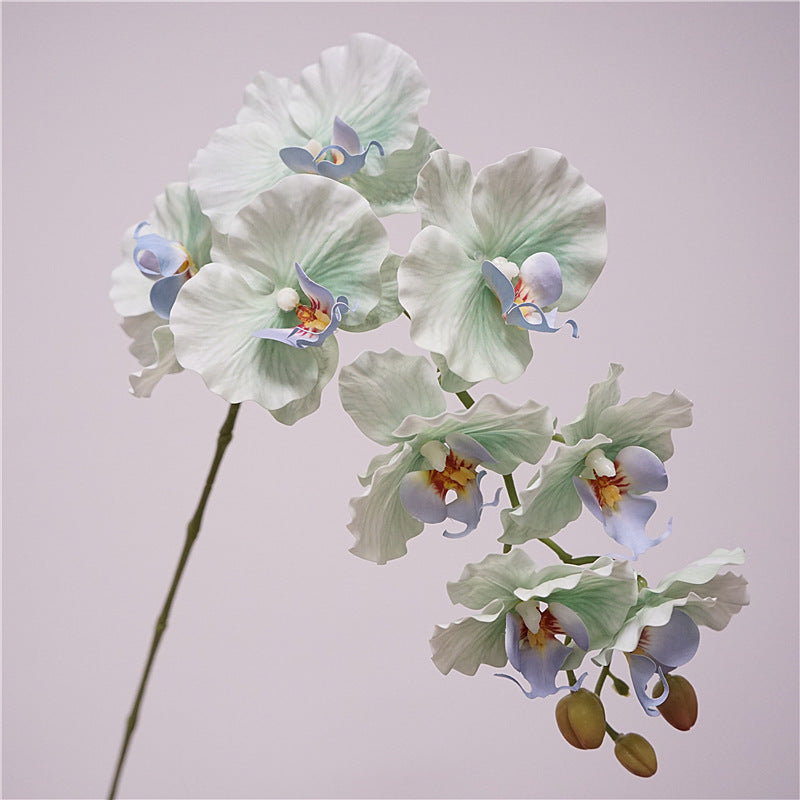 Phalaenopsis Orchidee künstlich 98 cm | 9 Blüten | Real-Touch | Kunstblume für Dekoration, Hochzeit & Floristik
