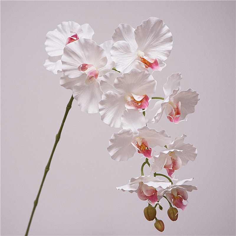 Phalaenopsis Orchidee künstlich 98 cm | 9 Blüten | Real-Touch | Kunstblume für Dekoration, Hochzeit & Floristik