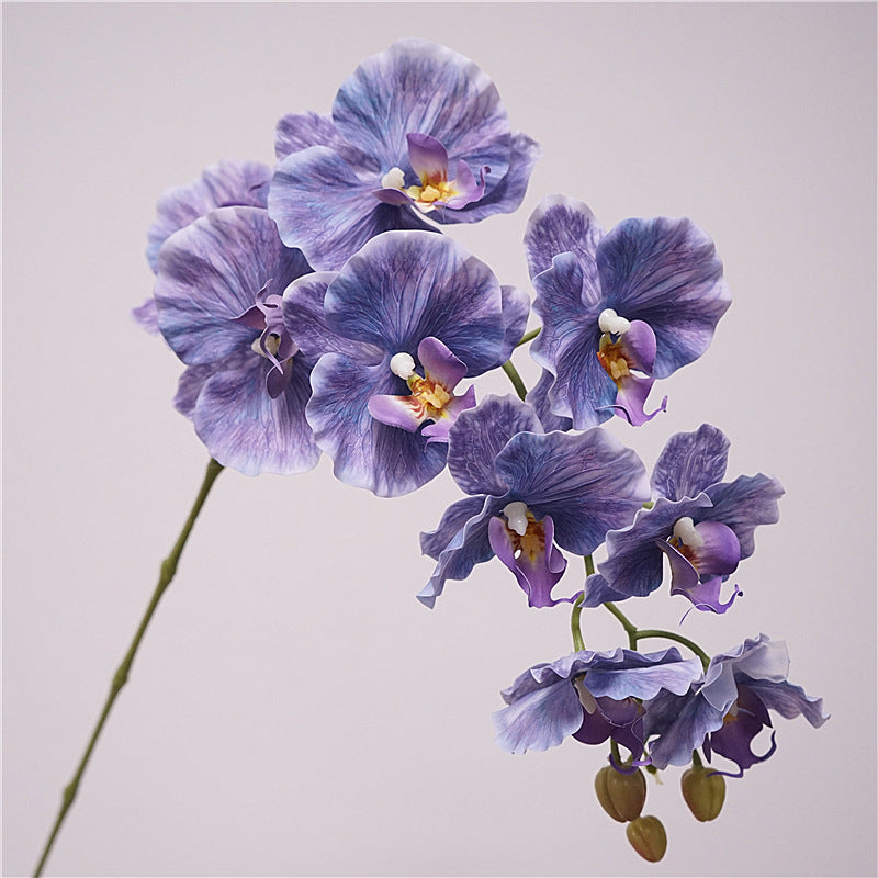 Phalaenopsis Orchidee künstlich 98 cm | 9 Blüten | Real-Touch | Kunstblume für Dekoration, Hochzeit & Floristik