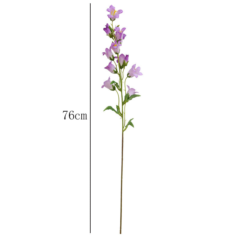 Kunstblumen Windblumen 3er Set, 76 cm hoch – Realistische Seidenblumen für Hochzeit, Tischdeko & Floristik