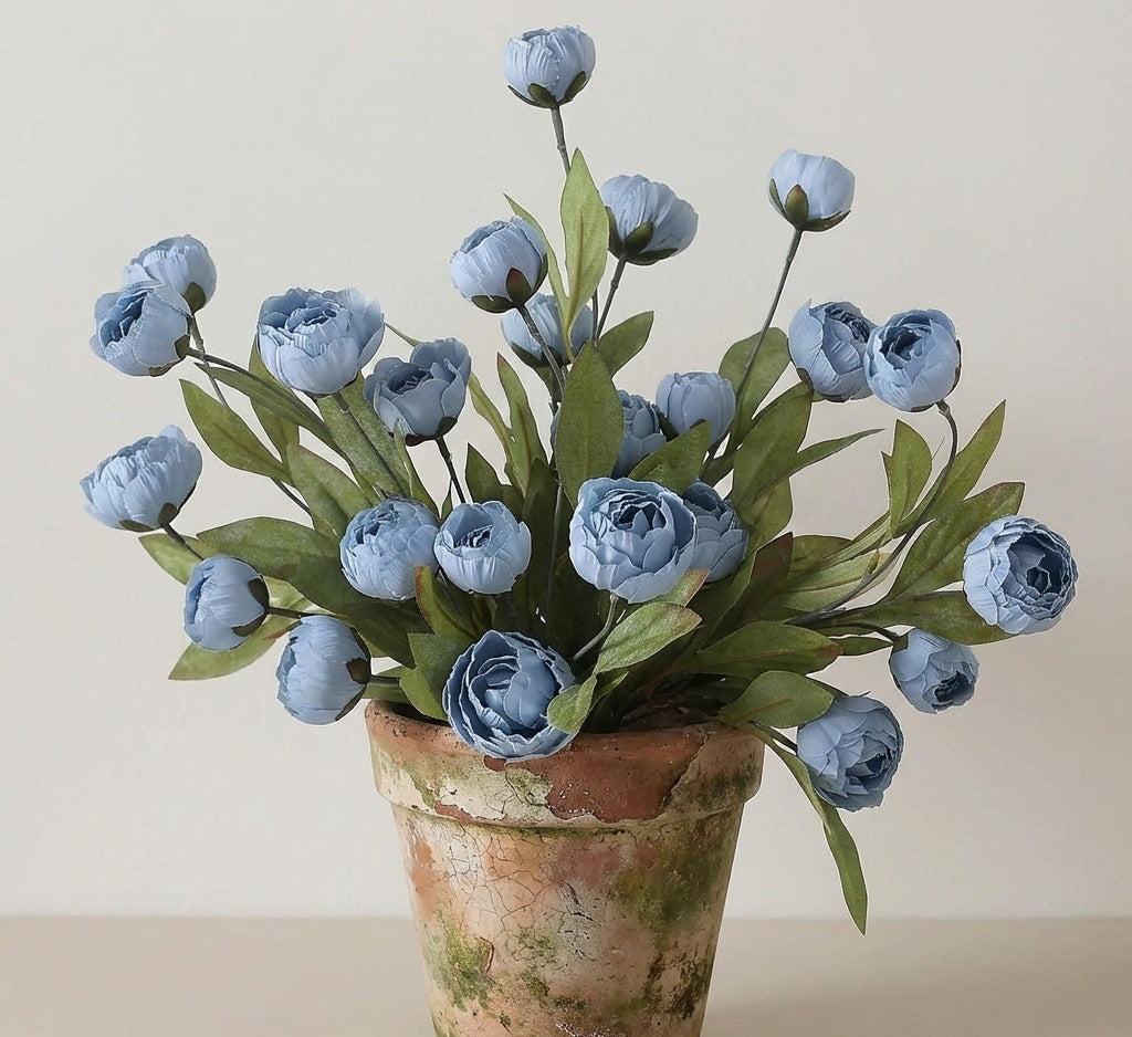 6er Set Pfingstrosen Kunstblumen 69 cm – Seidenblumen für Vase, Hochzeit & Deko
