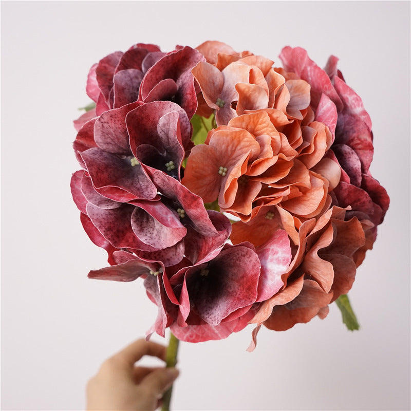 Real-Touch Hortensie, 20" hoch, 9" Durchmesser, perfekte Deko für Hochzeiten, Cafés, Einzelhandel, langlebig und pflegeleicht