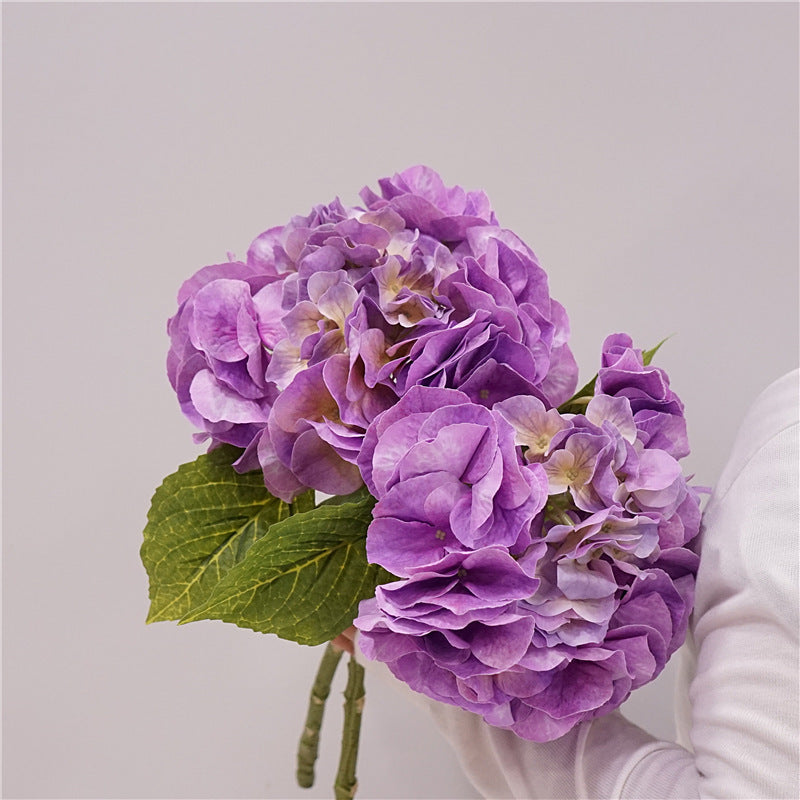 Real-Touch Hortensie, 20" hoch, 9" Durchmesser, perfekte Deko für Hochzeiten, Cafés, Einzelhandel, langlebig und pflegeleicht