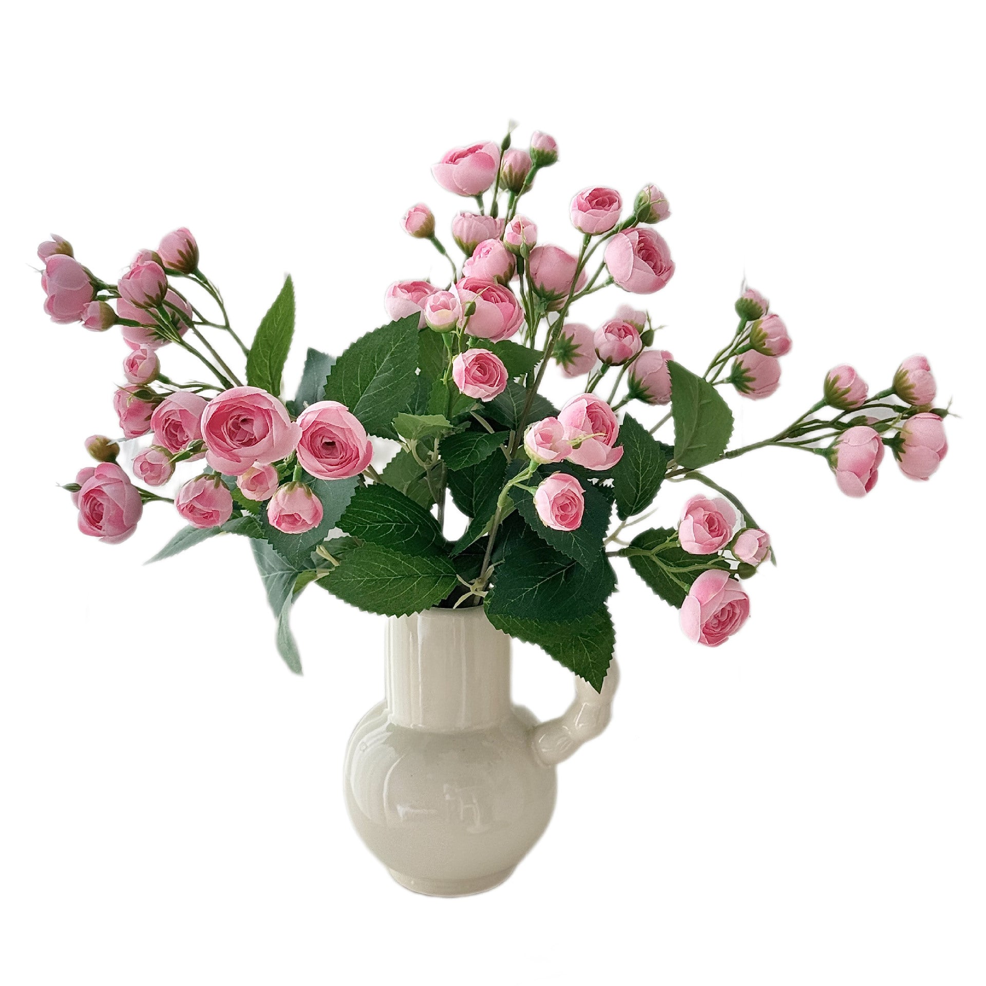 12-Kopf Kunstblumen Teeknospen, 46 cm, realistisch, 4 Farben – ideal für Hochzeiten, Dekoration & Einzelhandel