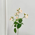 12-Kopf Kunstblumen Teeknospen, 46 cm, realistisch, 4 Farben – ideal für Hochzeiten, Dekoration & Einzelhandel