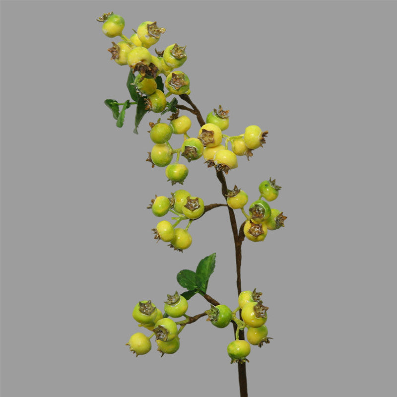 54 cm Künstliche Blaubeeren, Realistische Deko für Wohnzimmer, Hochzeitsdekoration, Fotografie-Requisiten, Ganzjahresdekoration