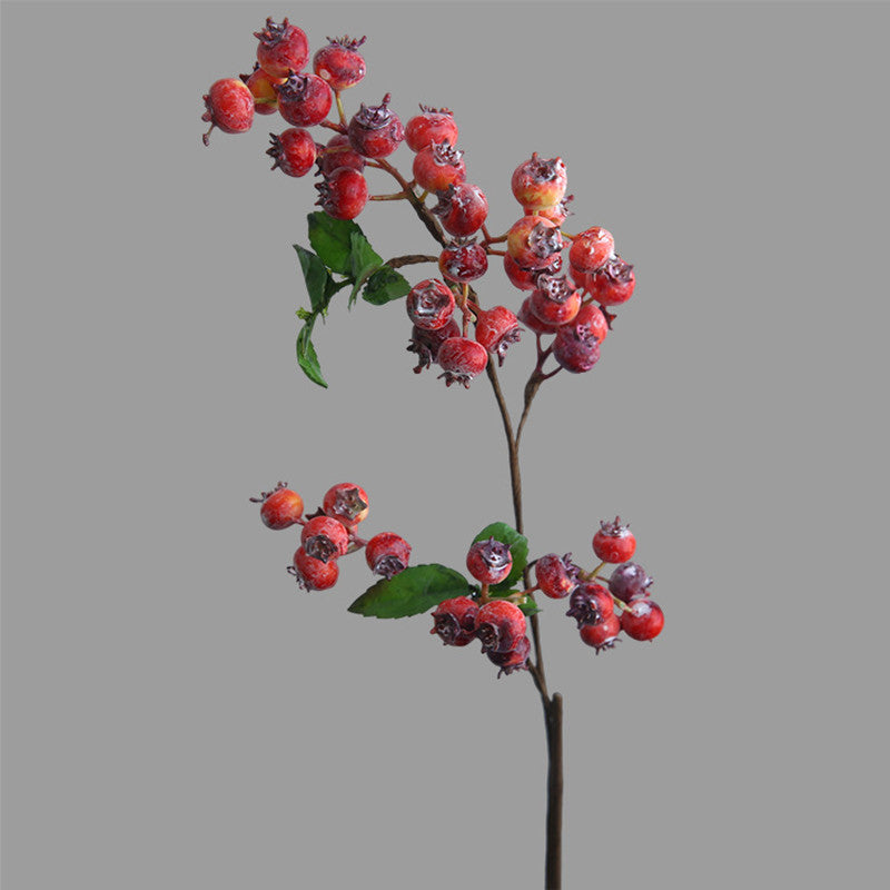 54 cm Künstliche Blaubeeren, Realistische Deko für Wohnzimmer, Hochzeitsdekoration, Fotografie-Requisiten, Ganzjahresdekoration