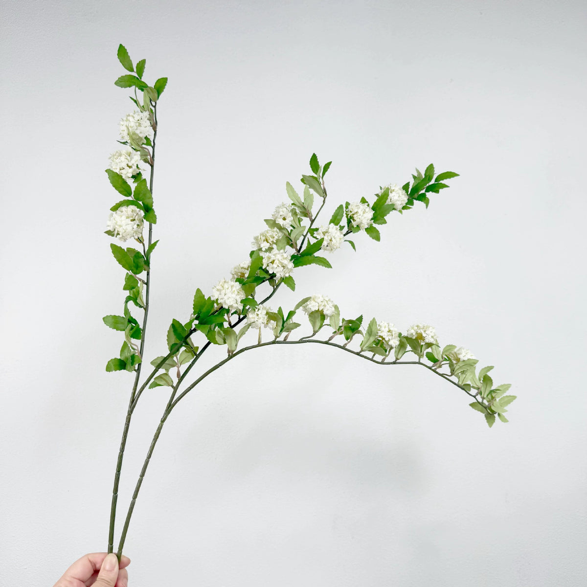 2er Set Kunstblumen Hydrangea, 90 cm, realistisch, ideal für Hochzeiten, Dekoration, Vasen, langlebig, pflegeleicht