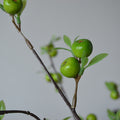 Künstliche Apfelbeeren, 71 cm, 22 Früchte, realistisch, 3 Farben – ideal für Hochzeiten, Herbstdekoration & Einzelhandel