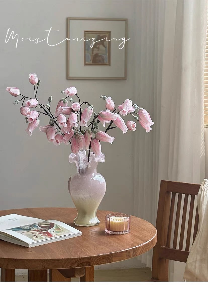 Künstliche Blumen, 70 cm, realistisch, in Weiß, Lila, Fuchsia, Gelb, Rosa – ideal für Hochzeiten, Innenraumdekoration & Cafés