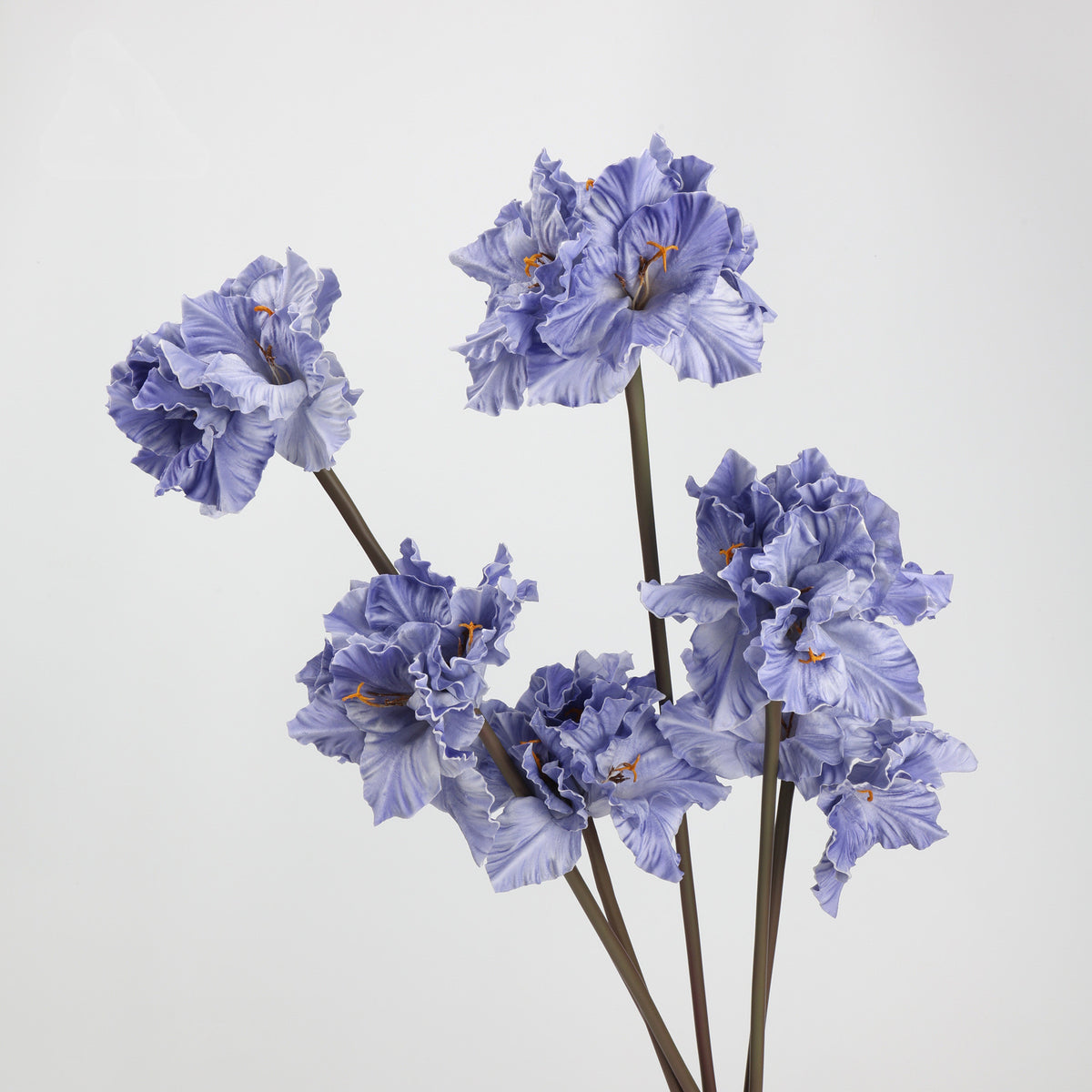 Künstliche Gladiole, 70 cm, realistisch, 7 Farben – ideal für Hochzeiten, Innendekoration & Blumenarrangements