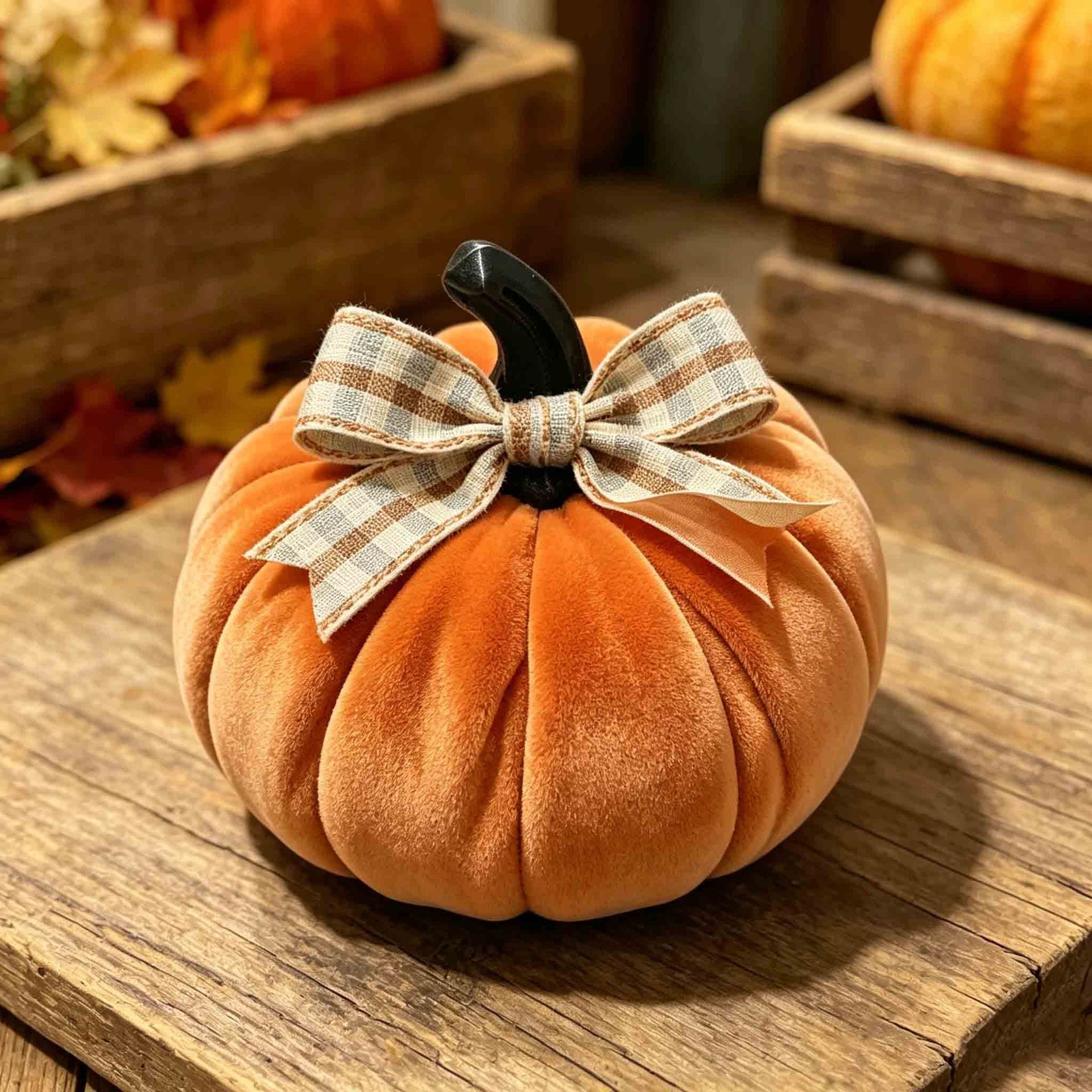Mini Kunstkürbis aus Resin, ca. 5 cm, 8 Farben – ideal für Halloween, Herbstdekoration, Cafés & Einzelhandel