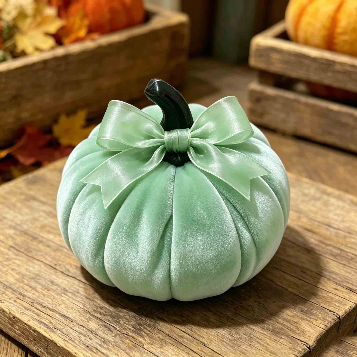 Mini Kunstkürbis aus Resin, ca. 5 cm, 8 Farben – ideal für Halloween, Herbstdekoration, Cafés & Einzelhandel