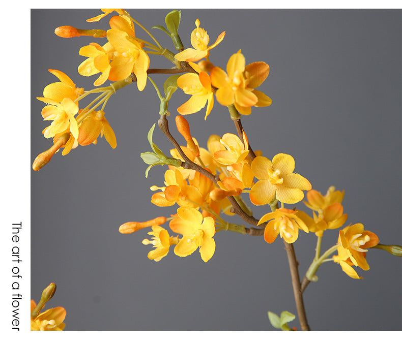 Künstliche Frühlingsblumen, 92 cm, Blütendurchmesser 3 cm, realistisch – ideal für Hochzeiten, Cafés & Wohndekoration