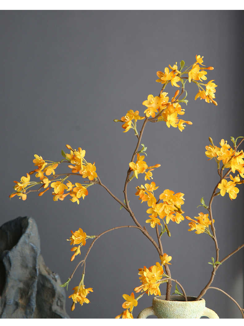 Künstliche Frühlingsblumen, 92 cm, Blütendurchmesser 3 cm, realistisch – ideal für Hochzeiten, Cafés & Wohndekoration