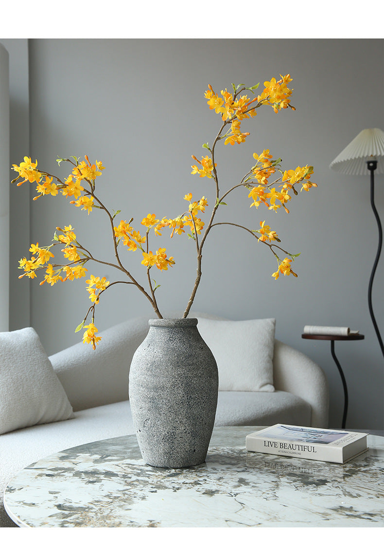 Künstliche Frühlingsblumen, 92 cm, Blütendurchmesser 3 cm, realistisch – ideal für Hochzeiten, Cafés & Wohndekoration