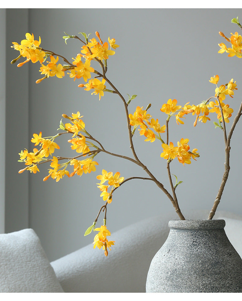 Künstliche Frühlingsblumen, 92 cm, Blütendurchmesser 3 cm, realistisch – ideal für Hochzeiten, Cafés & Wohndekoration