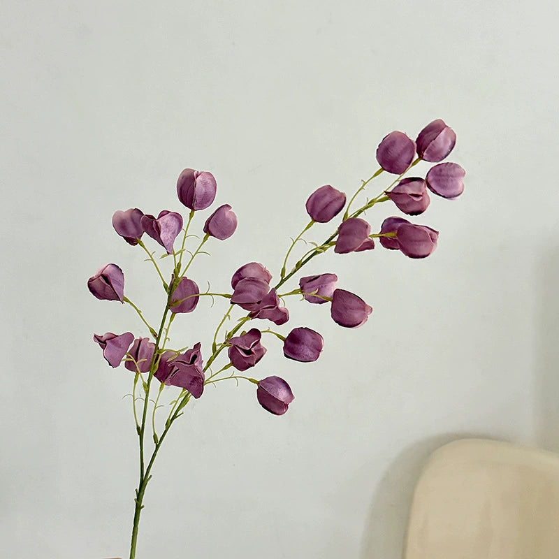 Künstliche Lampionfrüchte, 98 cm, realistisch, 8 Farben – ideal für Hochzeiten, Innenräume & Ausstellungen