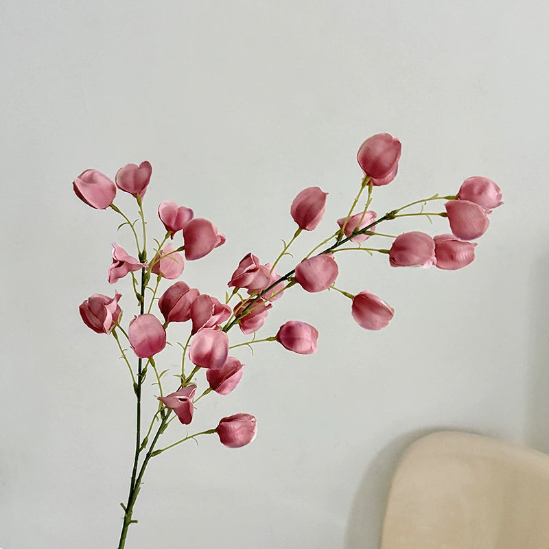 Künstliche Lampionfrüchte, 98 cm, realistisch, 8 Farben – ideal für Hochzeiten, Innenräume & Ausstellungen