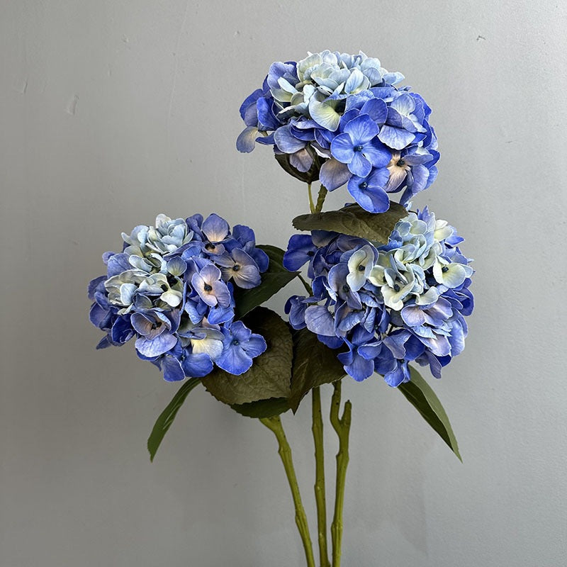 Handgefertigte Hydrangea Kunstblume, 62 cm, 6 Farben – ideal für Hochzeiten, Innendekoration & saisonale Feste