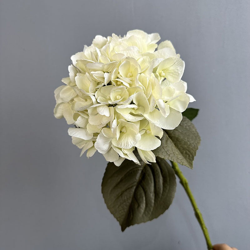 Handgefertigte Hydrangea Kunstblume, 62 cm, 6 Farben – ideal für Hochzeiten, Innendekoration & saisonale Feste