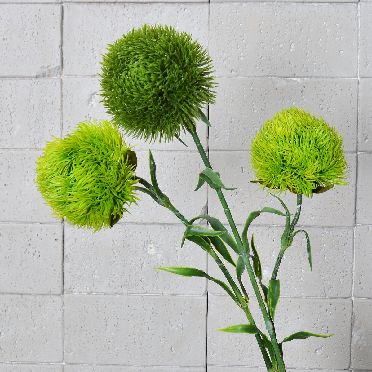 Künstlicher Nelkenstiel 48 cm – Real-Touch Kunstblume für Vase, Hochzeit & Floristik