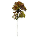 Künstlicher Beeren-Zweig 33 cm, Naturgetreuer Deko-Zweig mit Früchten, Detailreiche Kunstpflanze für Vase, Tischdeko, Hochzeit & Floristik