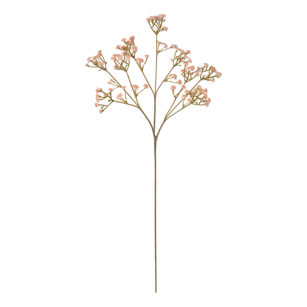 Schleierkraut Künstlich 3er Set, 52 cm Kunstblumen in Herbstfarben, Naturgetreue Haptik für Vintage Deko, Hochzeit & Gestecke