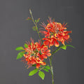 Künstliche Phönixblume 2er-Set, 60cm, Täuschend echte Kunstblumen-Stiele, Hochwertige Deko für Vase, Hochzeit, Event & Floristik