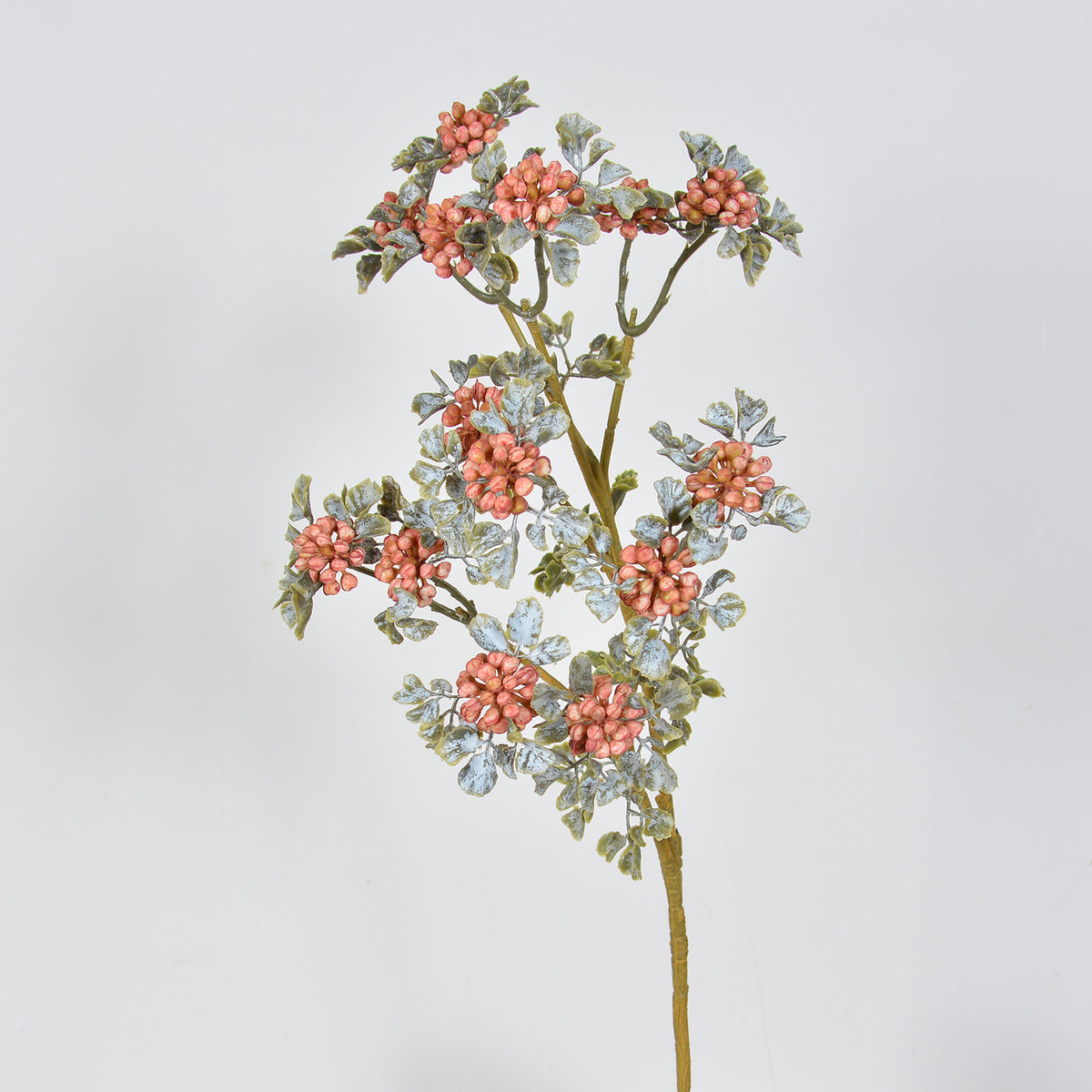 Faux-Lavendel und Beerendekoration 77 cm, realistisch, burgunderrot, ideal für Hochzeiten, Events, Café-Dekoration, langlebig und pflegeleicht