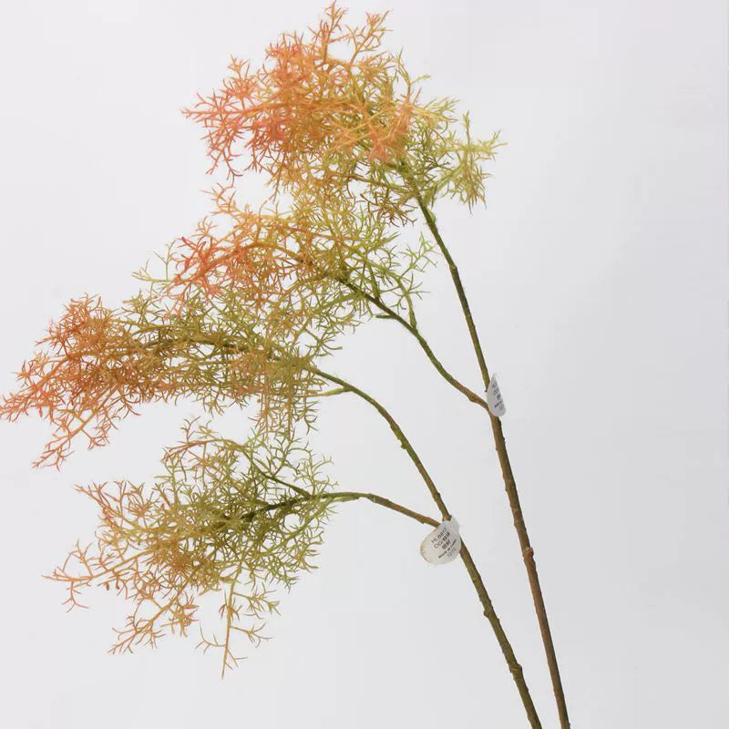 Nebelgras Kunstpflanze 85 cm, Naturgetreuer Rauchbusch-Zweig, Langlebige Kunstblumen für Vase, Event-Deko, Floristik & Gewerbe, 4 Farben