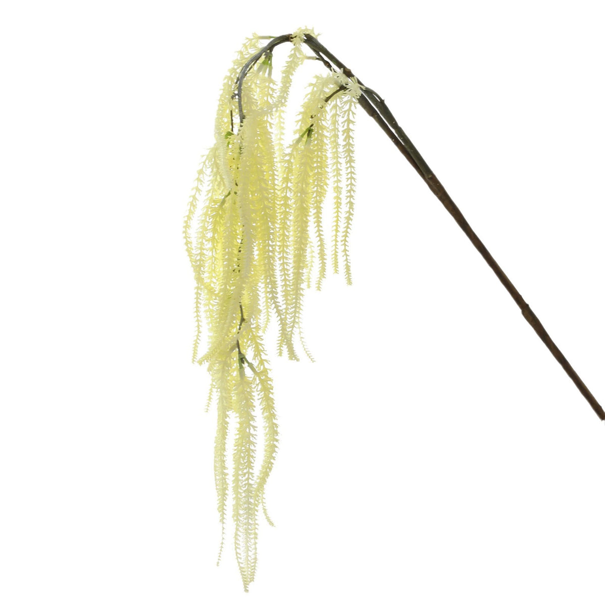 Künstlicher Fuchsschwanz hängend 103 cm, Naturgetreuer Amaranth für hohe Vasen, Hochzeitsfloristik, Event-Deko, 3 Farben