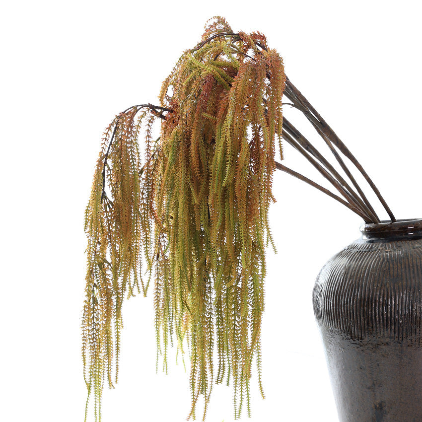 Künstlicher Fuchsschwanz hängend 103 cm, Naturgetreuer Amaranth für hohe Vasen, Hochzeitsfloristik, Event-Deko, 3 Farben