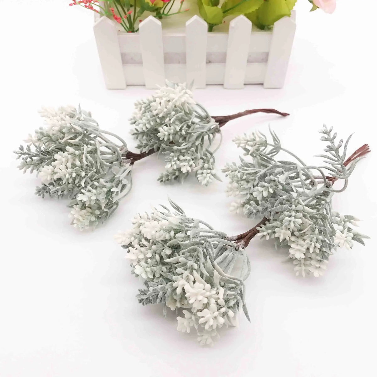 Echte-Look Lavendelstrauß 14cm, hochwertig, ideal für Hochzeiten, DIY Deko, Geschenke, langlebig, pflegeleicht, für Floristen und Eventplaner
