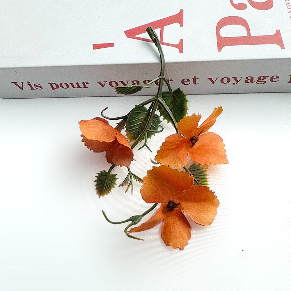 Künstliche Herbst-Traubenblätter, 10 cm, Real-Touch, für Hochzeiten, Dekoration, DIY-Floristik, Brautaccessoires, Herbstdekoration