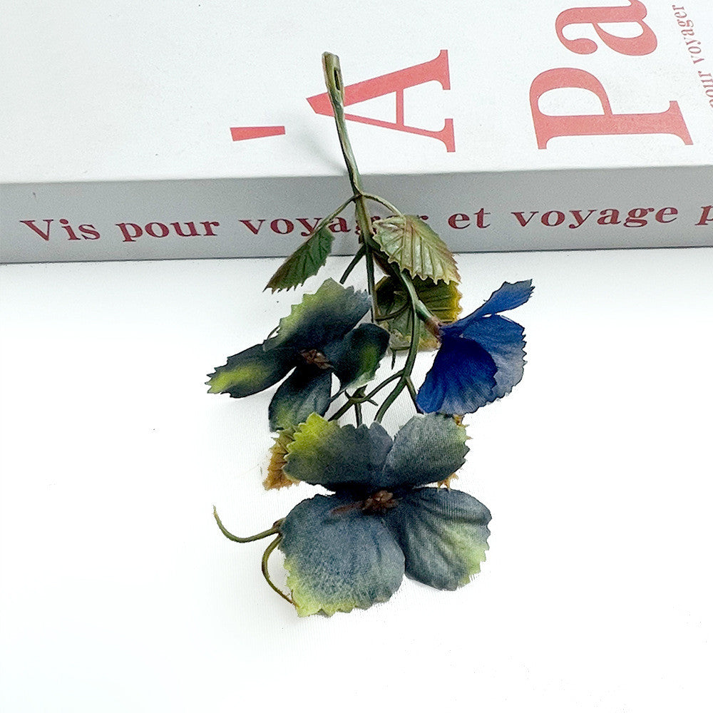 Künstliche Herbst-Traubenblätter, 10 cm, Real-Touch, für Hochzeiten, Dekoration, DIY-Floristik, Brautaccessoires, Herbstdekoration