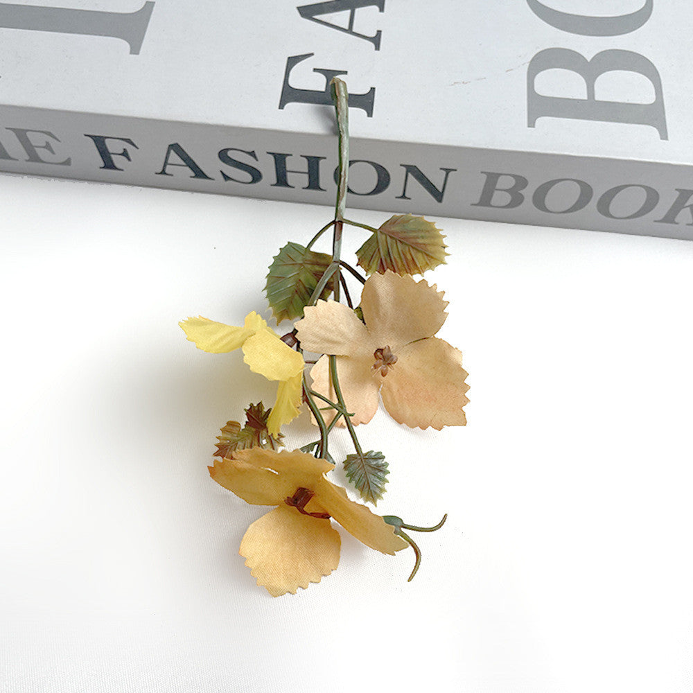Künstliche Herbst-Traubenblätter, 10 cm, Real-Touch, für Hochzeiten, Dekoration, DIY-Floristik, Brautaccessoires, Herbstdekoration