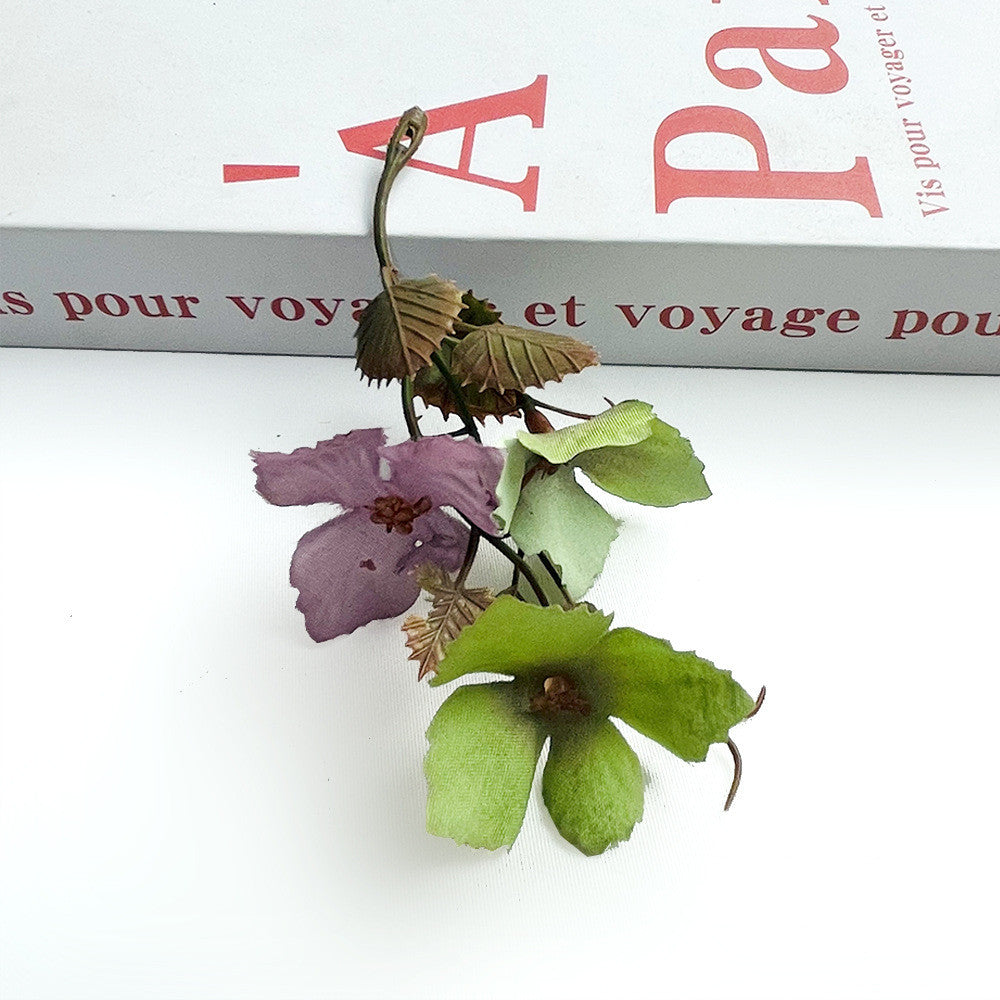 Künstliche Herbst-Traubenblätter, 10 cm, Real-Touch, für Hochzeiten, Dekoration, DIY-Floristik, Brautaccessoires, Herbstdekoration