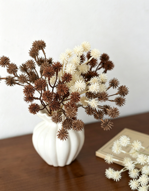 Vintage Herbstfarben Wilddorn-Bündel, 28 cm, Kunststoff, echt aussehende Dekoration für Vasen, Hochzeiten, Schaufenster, Tischdekoration