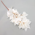 Künstliche Haselnusszweige 80 cm, Seidenblätter in 6 Farben, realistische Dekoration für Hochzeit, Shop, Grabgestaltung, Innenraumgrün