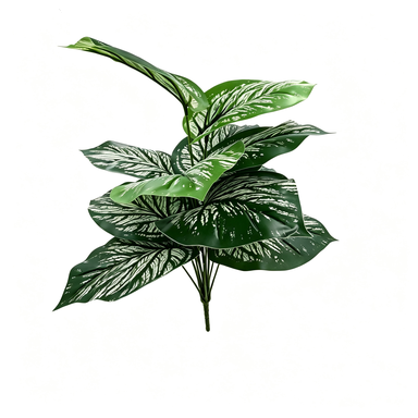 Künstliche Palme, 50 cm, Seidenmaterial, realistisches Grün, für Wohnzimmer, Balkon, Hochzeitsdekoration
