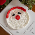 Weihnachtsdeko,  Handgefertigte Woll-Filz-Geschenke, Ø 11-13 cm, Weihnachtsgeschenk, Tischdeko, Hochzeit, Café